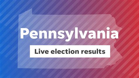 pennsylvania election results live stream